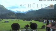 Archiviertes Webcam Bild: Oberstdorfer Wiesen am 27.07.2026 um 18:55 Uhr