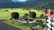 Archived webcam image showing Oberstdorf meadows on 16 Aug 2026 at 08:51