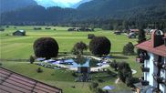 Archived webcam image showing Oberstdorf meadows on 16 Aug 2026 at 10:51