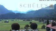 Archived webcam image showing Oberstdorf meadows on 16 Aug 2026 at 12:51