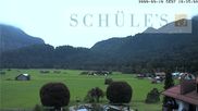 Archived webcam image showing Oberstdorf meadows on 10 Sep 2026 at 18:52