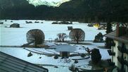 Archived webcam image showing Oberstdorf meadows on 26 Feb 2026 at 06:55