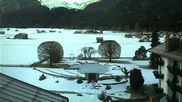 Archived webcam image showing Oberstdorf meadows on 26 Feb 2026 at 07:55