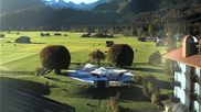 Archived webcam image showing Oberstdorf meadows on 27 Oct 2026 at 08:59