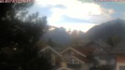 Archived webcam image showing Oberstdorf residence on 18 May 2026 at 08:47