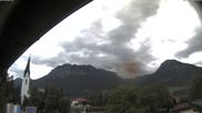 Archived webcam image showing City Center Oberstdorf on 27 Jul 2026 at 08:37