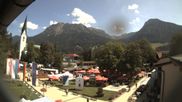 Archiviertes Webcam Bild: Pfarrkirche St. Johannes Oberstdorf am 08.08.2026 um 12:46 Uhr