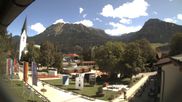 Archiviertes Webcam Bild: Pfarrkirche St. Johannes Oberstdorf am 29.08.2026 um 12:40 Uhr