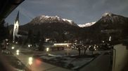 Archiviertes Webcam Bild: Pfarrkirche St. Johannes Oberstdorf am 26 Feb 2026 um 18:35 Uhr