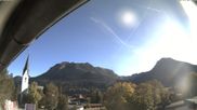 Archiviertes Webcam Bild: Pfarrkirche St. Johannes Oberstdorf am 16.10.2026 um 10:50 Uhr