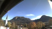 Archived webcam image showing City Center Oberstdorf on 27 Oct 2026 at 10:00