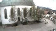 Archived webcam image showing Marketplace Oberstdorf on 15 Apr 2026 at 14:06