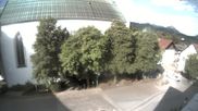 Archived webcam image showing Marketplace Oberstdorf on 16 Jun 2026 at 08:21