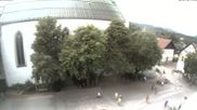 Archived webcam image showing Marketplace Oberstdorf on 16 Jun 2026 at 12:21