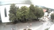 Archived webcam image showing Marketplace Oberstdorf on 27 Jul 2026 at 14:13