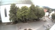 Archived webcam image showing Marketplace Oberstdorf on 27 Jul 2026 at 12:13