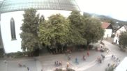 Archived webcam image showing Marketplace Oberstdorf on 10 Sep 2026 at 16:23