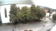 Archived webcam image showing Marketplace Oberstdorf on 10 Sep 2026 at 18:23