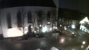 Archived webcam image showing Marketplace Oberstdorf on 26 Feb 2026 at 06:56