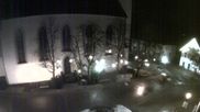 Archived webcam image showing Marketplace Oberstdorf on 26 Feb 2026 at 02:56
