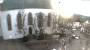 Archived webcam image showing Marketplace Oberstdorf on 26 Feb 2026 at 16:56