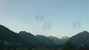 Archived webcam image showing Village outskirts of Oberstdorf on 16 Jun 2026 at 07:20