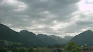 Archived webcam image showing Village outskirts of Oberstdorf on 16 Jun 2026 at 12:20