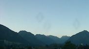 Archived webcam image showing Village outskirts of Oberstdorf on 8 Aug 2026 at 07:23