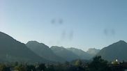 Archived webcam image showing Village outskirts of Oberstdorf on 8 Aug 2026 at 08:23