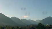 Archived webcam image showing Village outskirts of Oberstdorf on 2 Aug 2026 at 08:50
