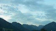 Archived webcam image showing Village outskirts of Oberstdorf on 16 Aug 2026 at 06:53
