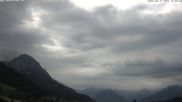 Archived webcam image showing Schöllang southern view on 17 Aug 2026 at 10:32