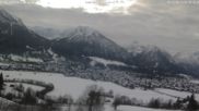 Archived webcam image showing Oberstdorf Jauchen on 2 Apr 2026 at 08:55