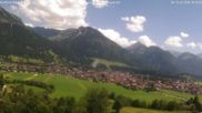 Archived webcam image showing Oberstdorf Jauchen on 12 Jul 2026 at 14:41