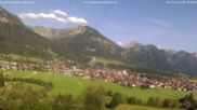 Archived webcam image showing Oberstdorf Jauchen on 12 Jul 2026 at 18:41