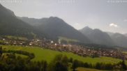 Archived webcam image showing Oberstdorf Jauchen on 12 Jul 2026 at 10:41