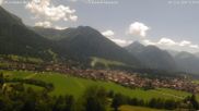 Archived webcam image showing Oberstdorf Jauchen on 12 Jul 2026 at 12:41