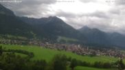 Archived webcam image showing Oberstdorf Jauchen on 27 Jul 2026 at 08:36