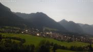 Archived webcam image showing Oberstdorf Jauchen on 15 Aug 2026 at 10:36