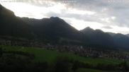 Archived webcam image showing Oberstdorf Jauchen on 16 Aug 2026 at 07:51