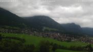 Archived webcam image showing Oberstdorf Jauchen on 10 Sep 2026 at 14:52