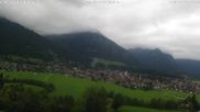 Archived webcam image showing Oberstdorf Jauchen on 10 Sep 2026 at 16:52