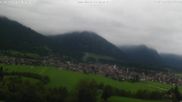 Archived webcam image showing Oberstdorf Jauchen on 10 Sep 2026 at 18:52