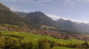 Archived webcam image showing Oberstdorf Jauchen on 29 Sep 2026 at 14:07
