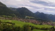 Archiviertes Webcam Bild: Blick von der Kurklinik auf Oberstdorf am 20.09.2026 um 14:01 Uhr