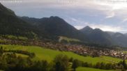 Archiviertes Webcam Bild: Blick von der Kurklinik auf Oberstdorf am 20.09.2026 um 12:01 Uhr