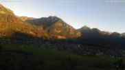 Archived webcam image showing Oberstdorf Jauchen on 27 Oct 2026 at 16:12