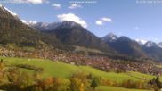 Archived webcam image showing Oberstdorf Jauchen on 22 Oct 2026 at 14:59