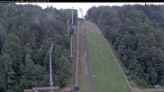 Archived webcam image showing Heini-Klopfer Ski-jumping hill on 15 Jun 2026 at 06:45