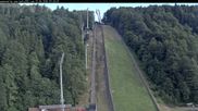 Archived webcam image showing Heini-Klopfer Ski-jumping hill on 15 Jun 2026 at 07:45